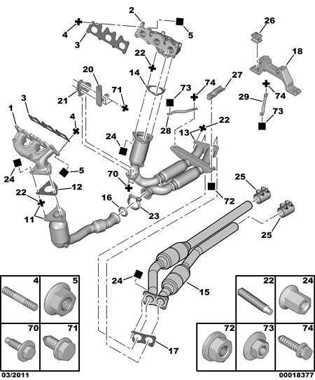 PEUGEOT 1709 21 - EXHAUST BRACKET SEAL ps1.lv