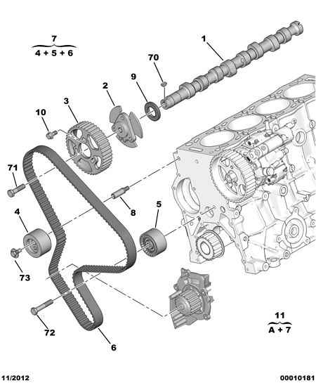 PEUGEOT 0829.C3 - Spriegotājrullītis, Gāzu sadales mehānisma piedziņas siksna ps1.lv