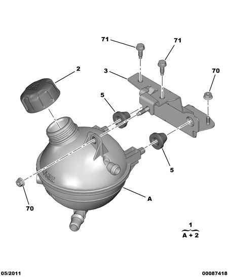 Opel 1306.J5 - VALVE PLUG ps1.lv