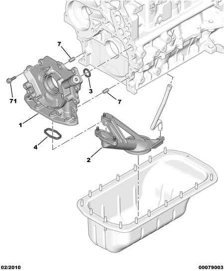 3K 1013 09 - ENGINE OIL PUMP GASKET ps1.lv