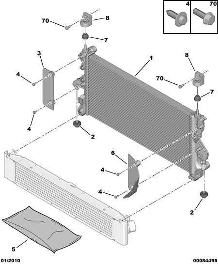 FIAT 1330 Q3 - Radiators, Motora dzesēšanas sistēma ps1.lv