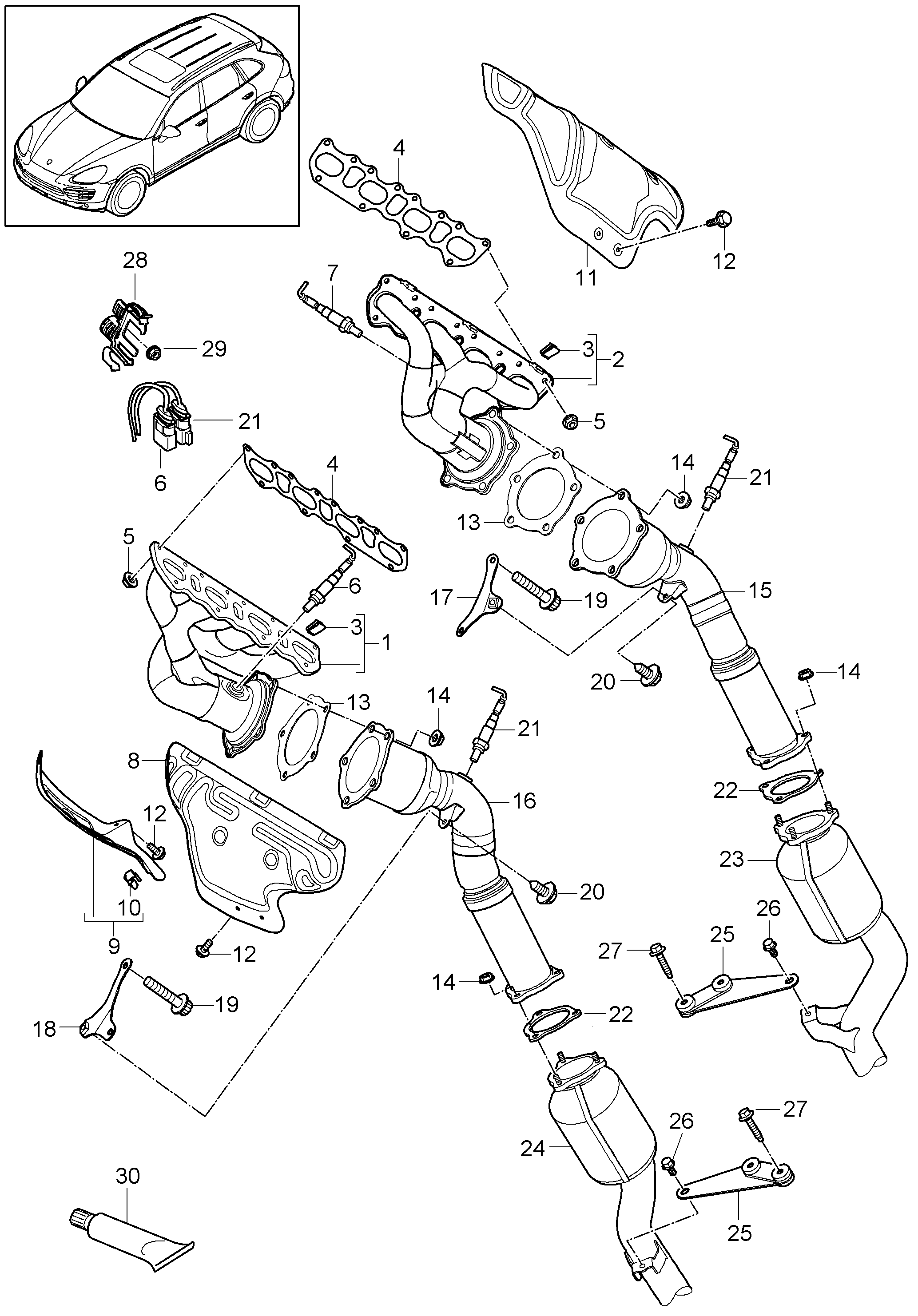 PEUGEOT 958.113.023 00 - Asortiments, Sodrēju / Daļiņu filtra remonts ps1.lv