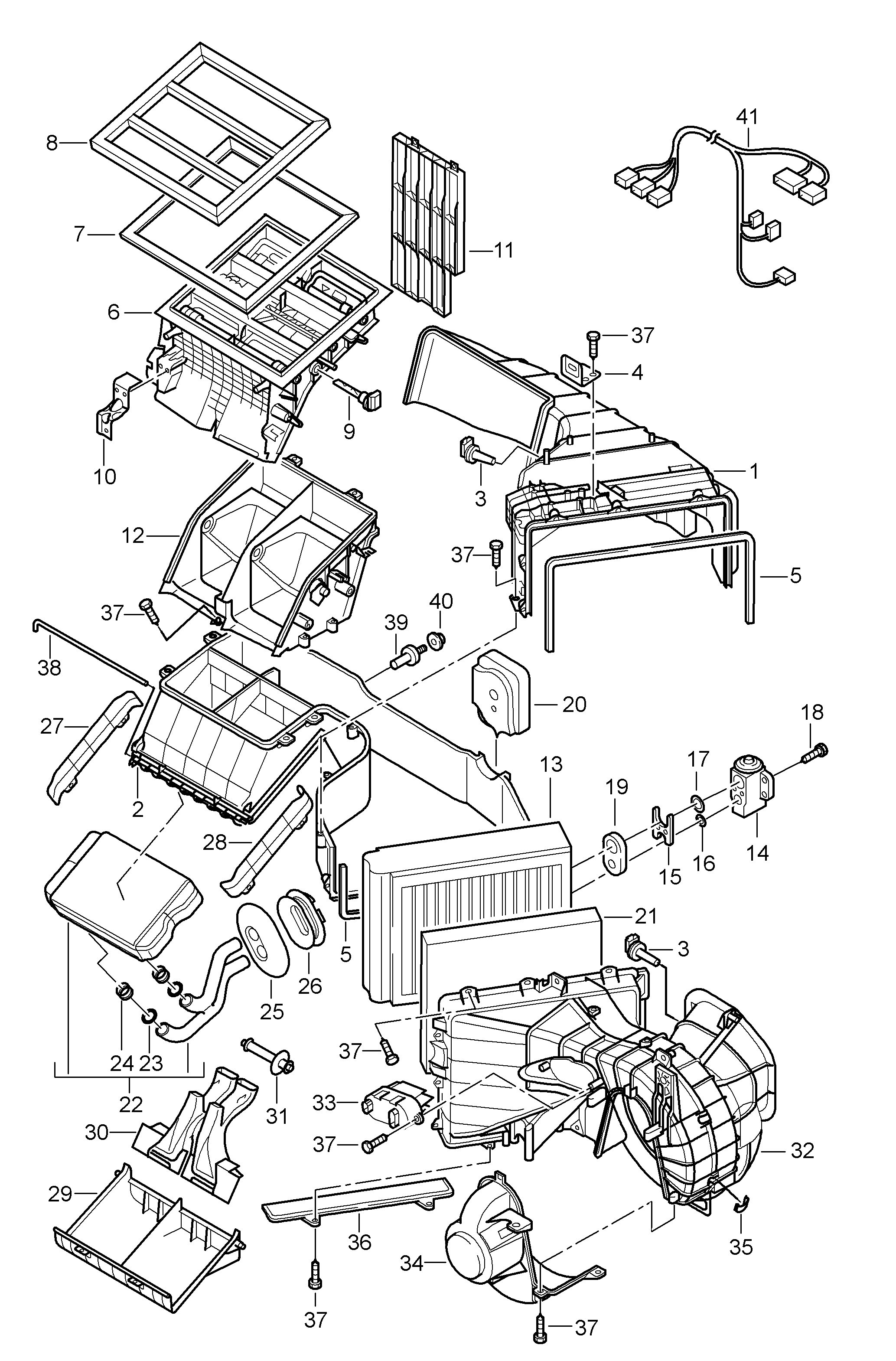 Porsche 955 572 341 01 - Rezistors, Salona ventilators ps1.lv