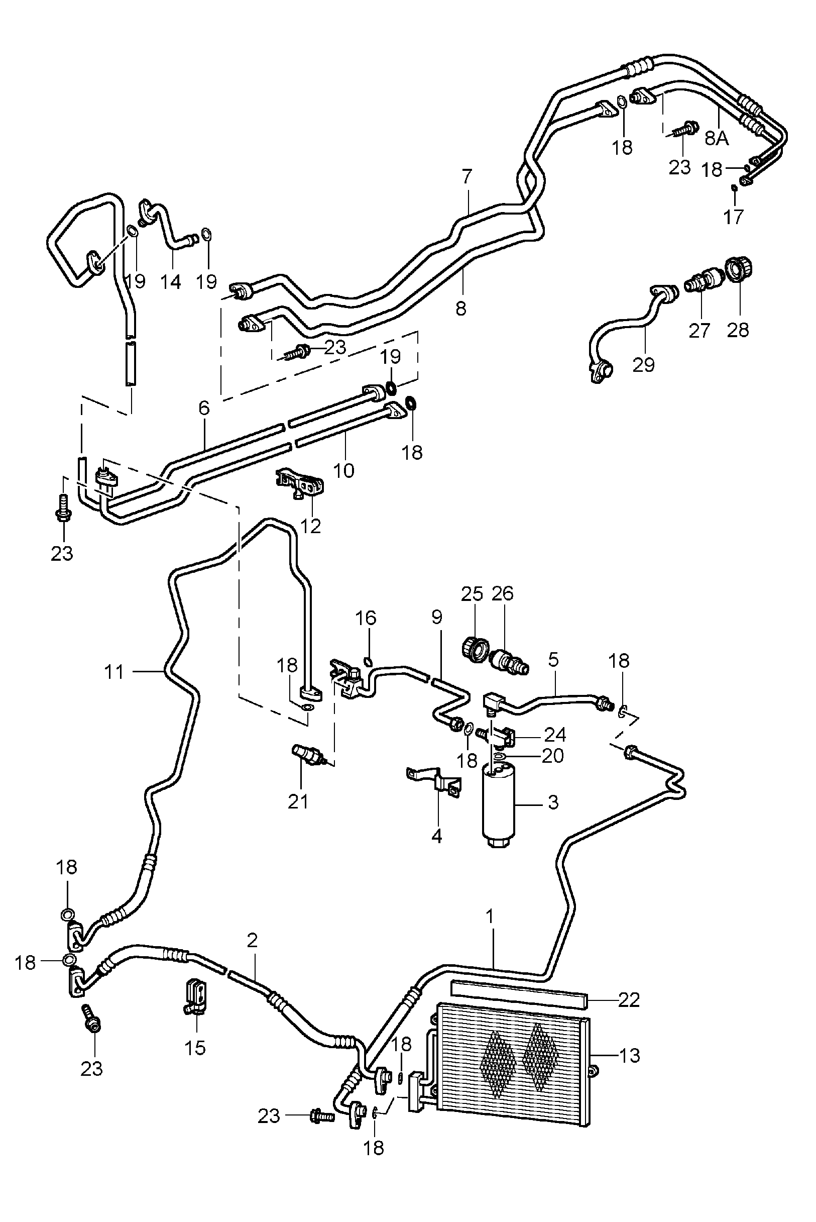 Subaru 944.573.143.01 - Sausinātājs, Kondicionieris ps1.lv