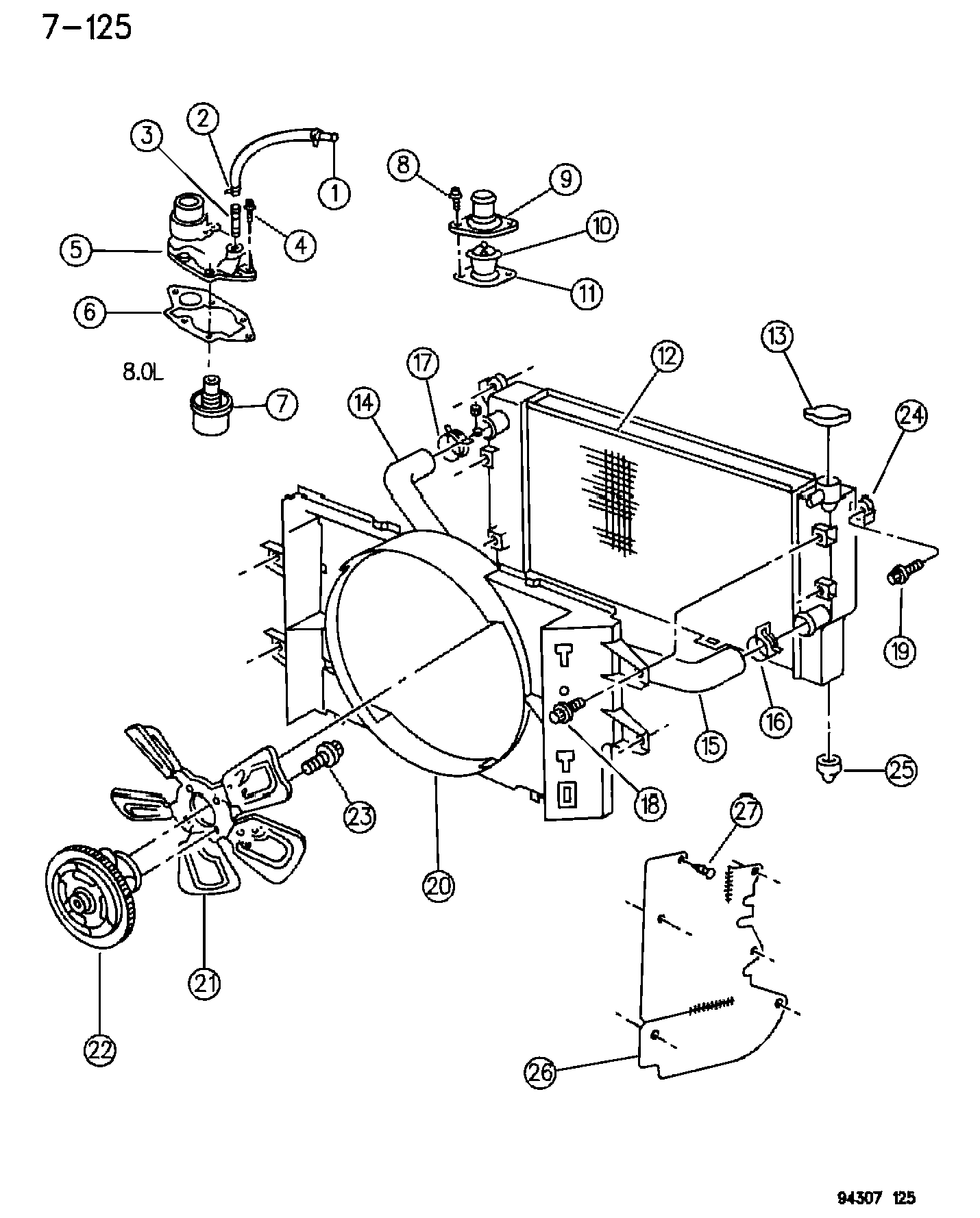 Dodge 5304 1078 - Termostats, Dzesēšanas šķidrums ps1.lv