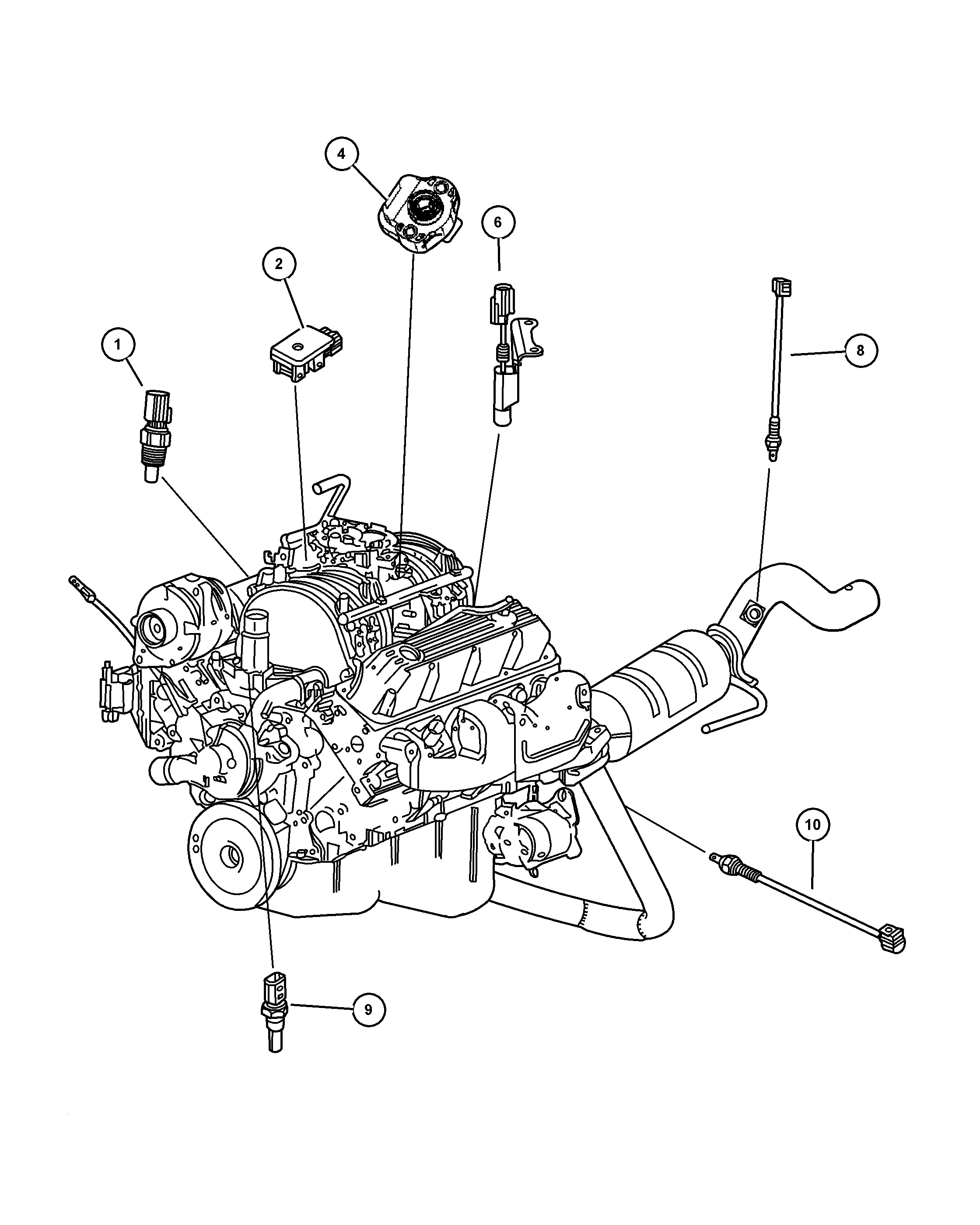 Dodge 56031 110AA - Lambda zonde ps1.lv