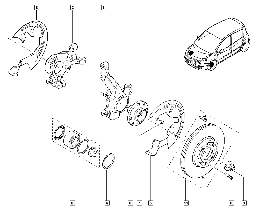 Barreiros 77 01 207 795 - Bremžu diski ps1.lv