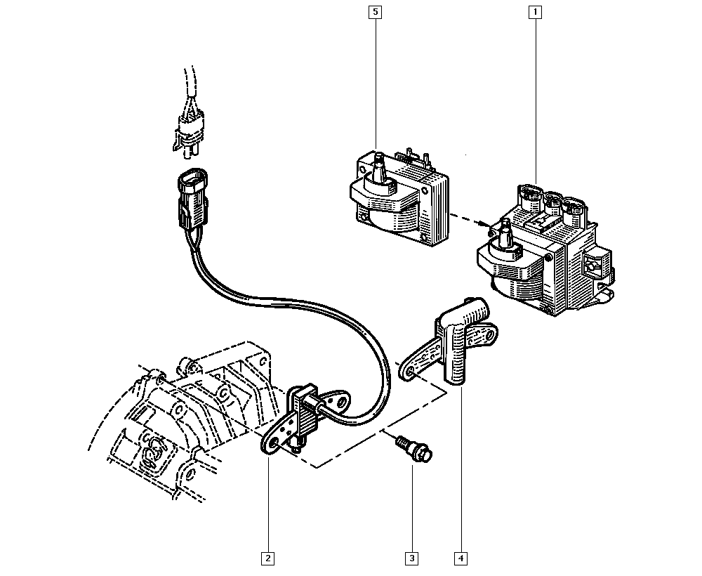 RENAULT TRUCKS 7700855719 - Impulsu devējs, Kloķvārpsta ps1.lv