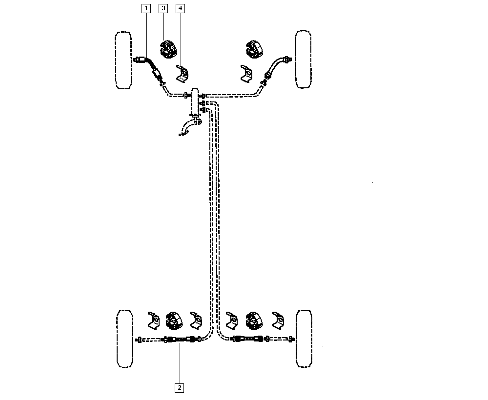 RENAULT TRUCKS 7700804814 - Bremžu šļūtene ps1.lv