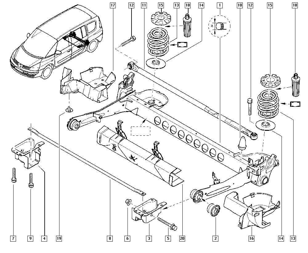 RENAULT 7703077470 - Neatkarīgās balstiekārtas svira, Riteņa piekare ps1.lv