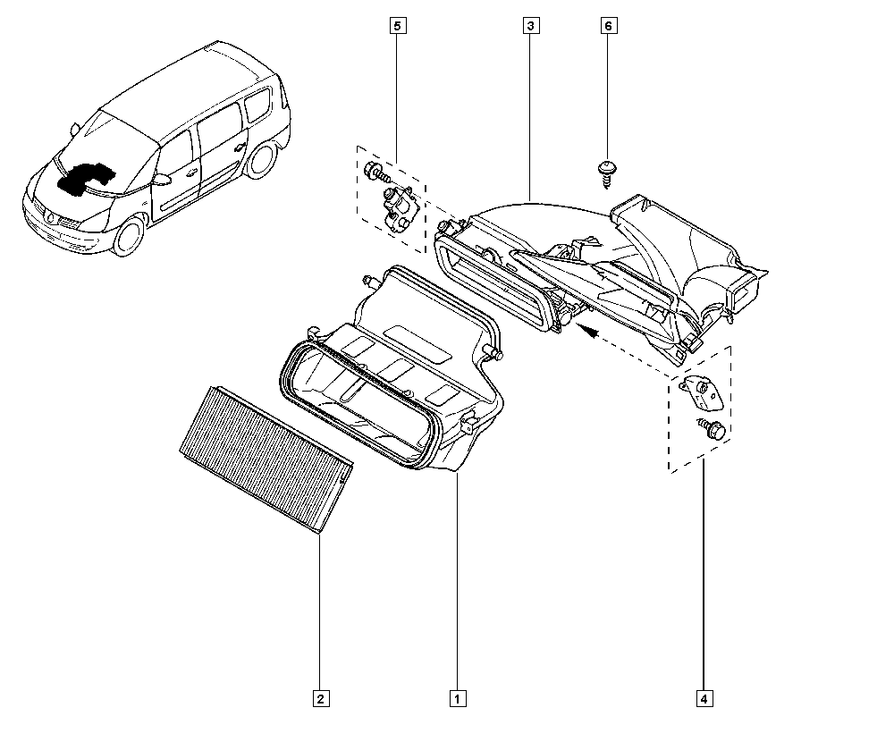 RENAULT 77 01 056 390 - Filtrs, Salona telpas gaiss ps1.lv