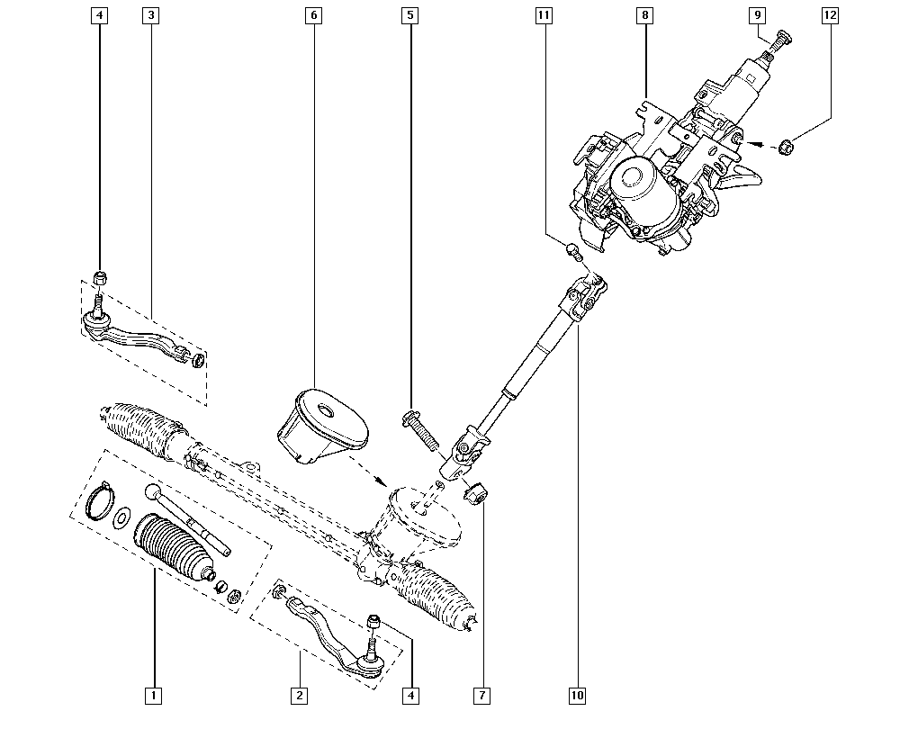 RENAULT TRUCKS 7701478406 - Aksiālais šarnīrs, Stūres šķērsstiepnis ps1.lv