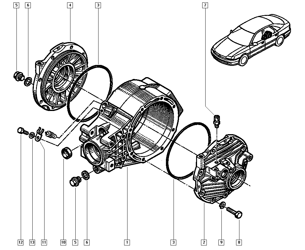 NISSAN 7703 075 347 - Korķis, Eļļas vācele ps1.lv