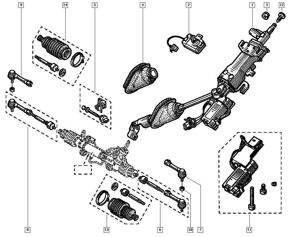 RENAULT TRUCKS 6000022714 - Stūres šķērsstiepņa uzgalis ps1.lv