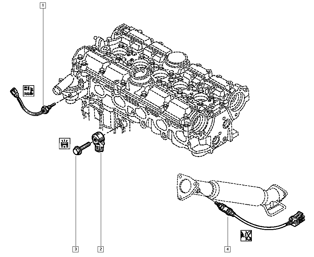 RENAULT 77 00 103 246 - Lambda zonde ps1.lv