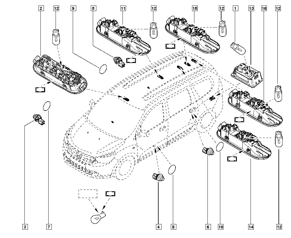 RENAULT 7700427640 - Slēdzis, Durvju kontakts ps1.lv