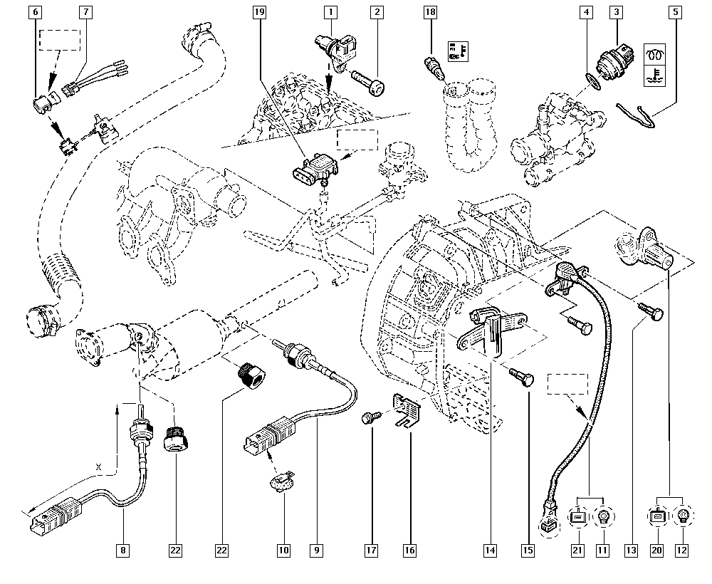 Opel 82006-88405 - Impulsu devējs, Kloķvārpsta ps1.lv