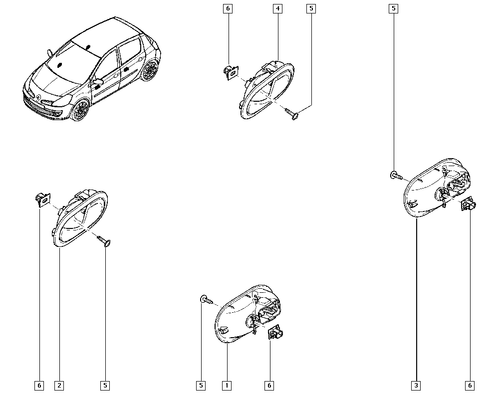 NISSAN 8200310580 - CONT-RH DOOR OPEN, ps1.lv