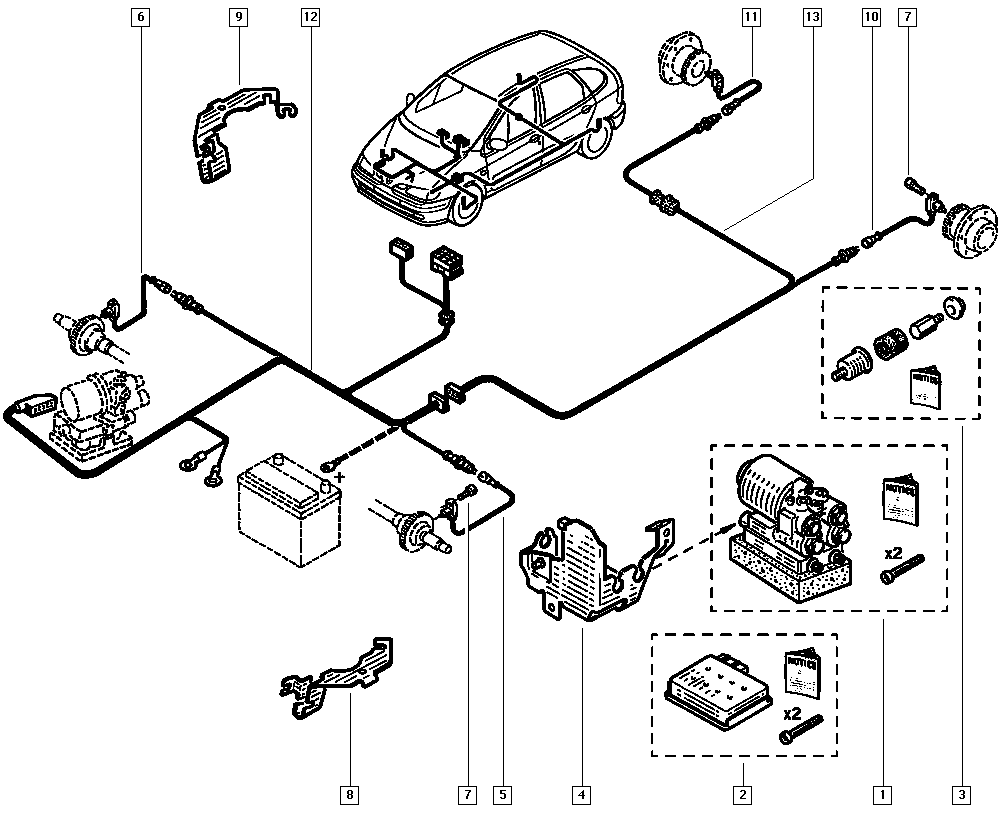 DACIA 7700429113 - Devējs, Riteņu griešanās ātrums ps1.lv