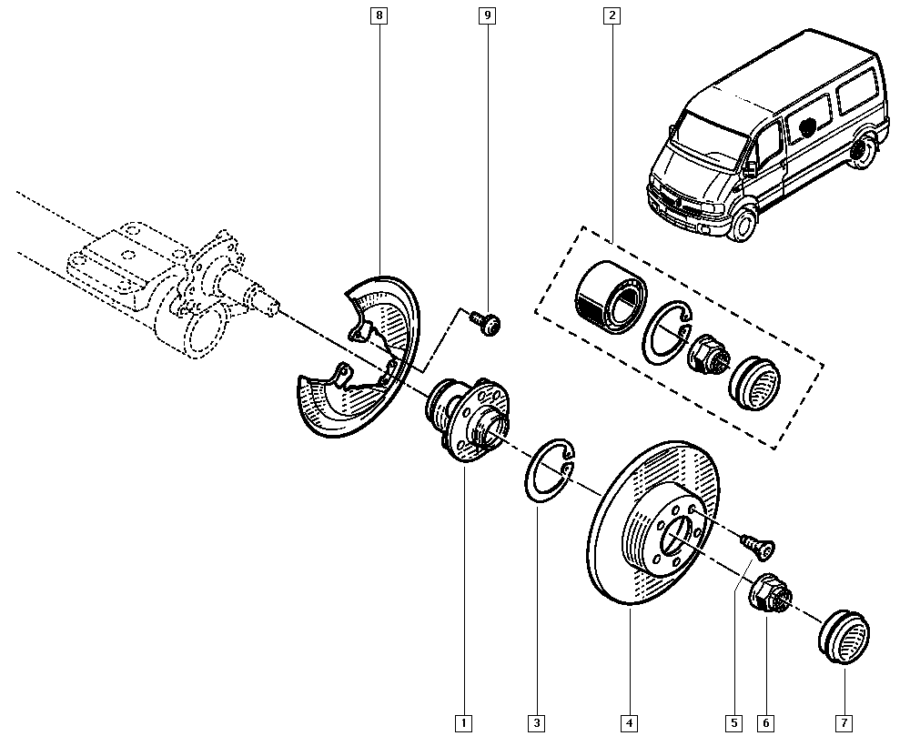 Barreiros 77 00 314 107 - Bremžu diski ps1.lv