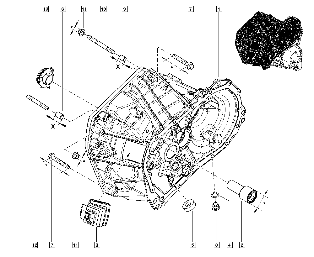 Proton 7700102781 - Izspiedējgultnis ps1.lv