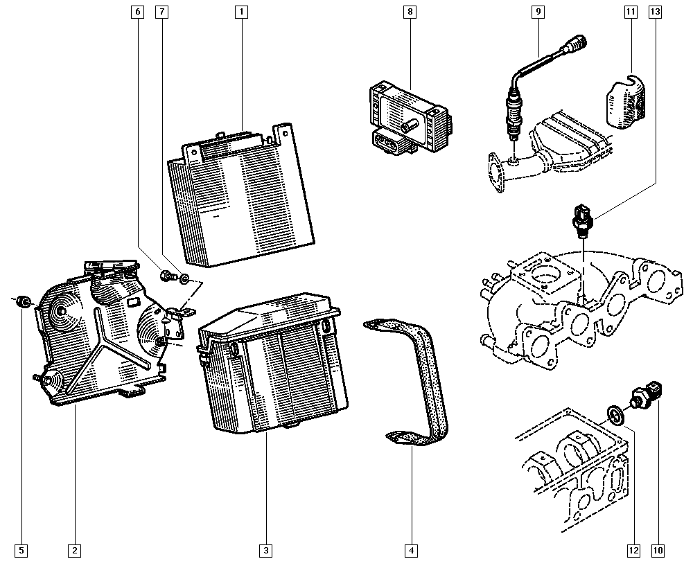 RENAULT TRUCKS 7700706876 - Devējs, Pūtes spiediens ps1.lv