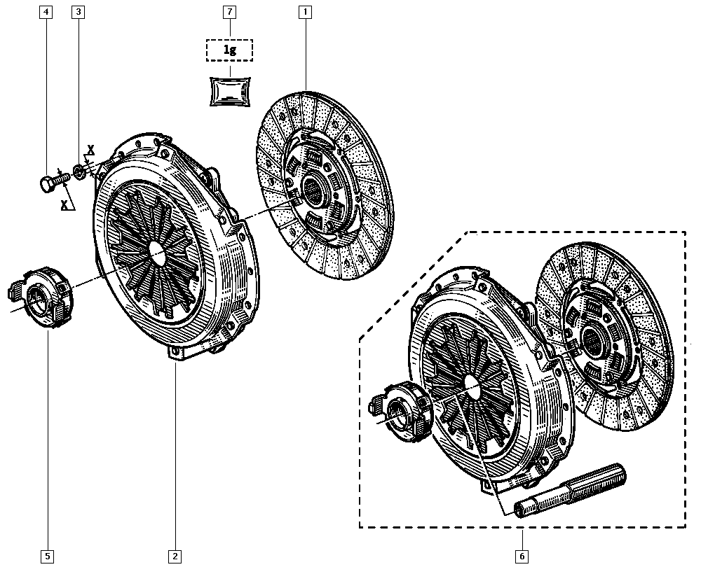 DACIA 77 11 130 000 - Sajūga piespiedējdisks ps1.lv