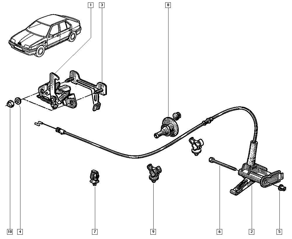 RENAULT 77 03 034 237 - Uzgrieznis ps1.lv