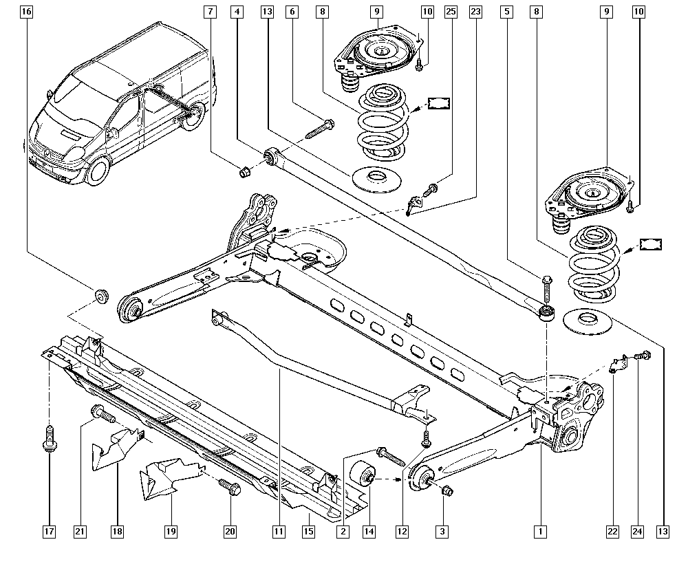 RENAULT 77 03 034 276 - Montāžas komplekts, Spriegotāj / Vadrullītis (Zobsiksna) ps1.lv