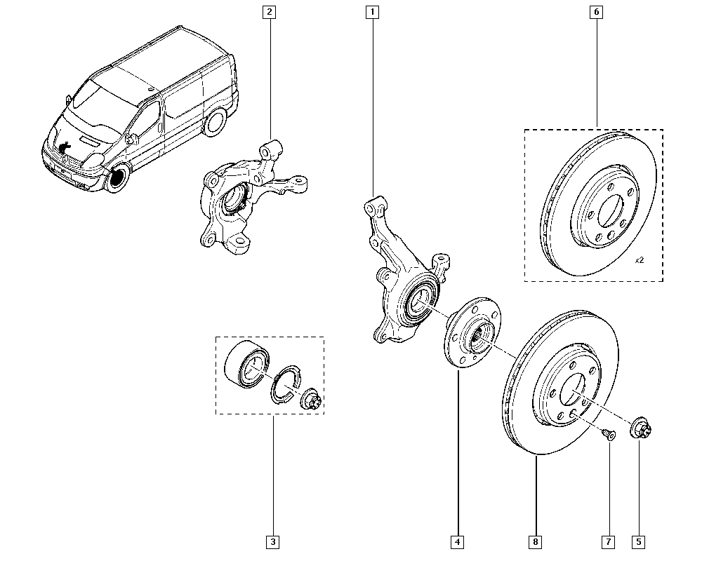 RENAULT 77 11 130 077 - Bremžu diski ps1.lv