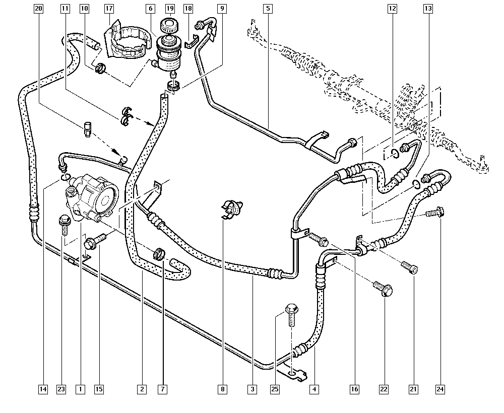 Opel 49110-0246R - Hidrosūknis, Stūres iekārta ps1.lv