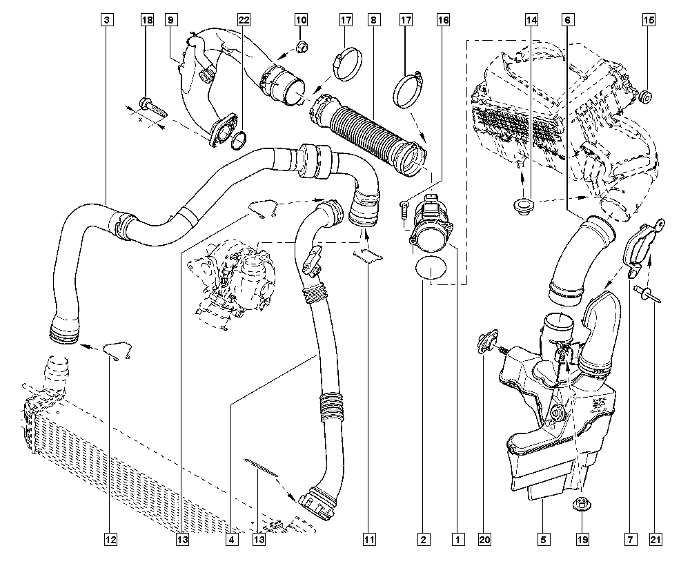 DACIA 82 00 682 558 - Gaisa masas mērītājs ps1.lv