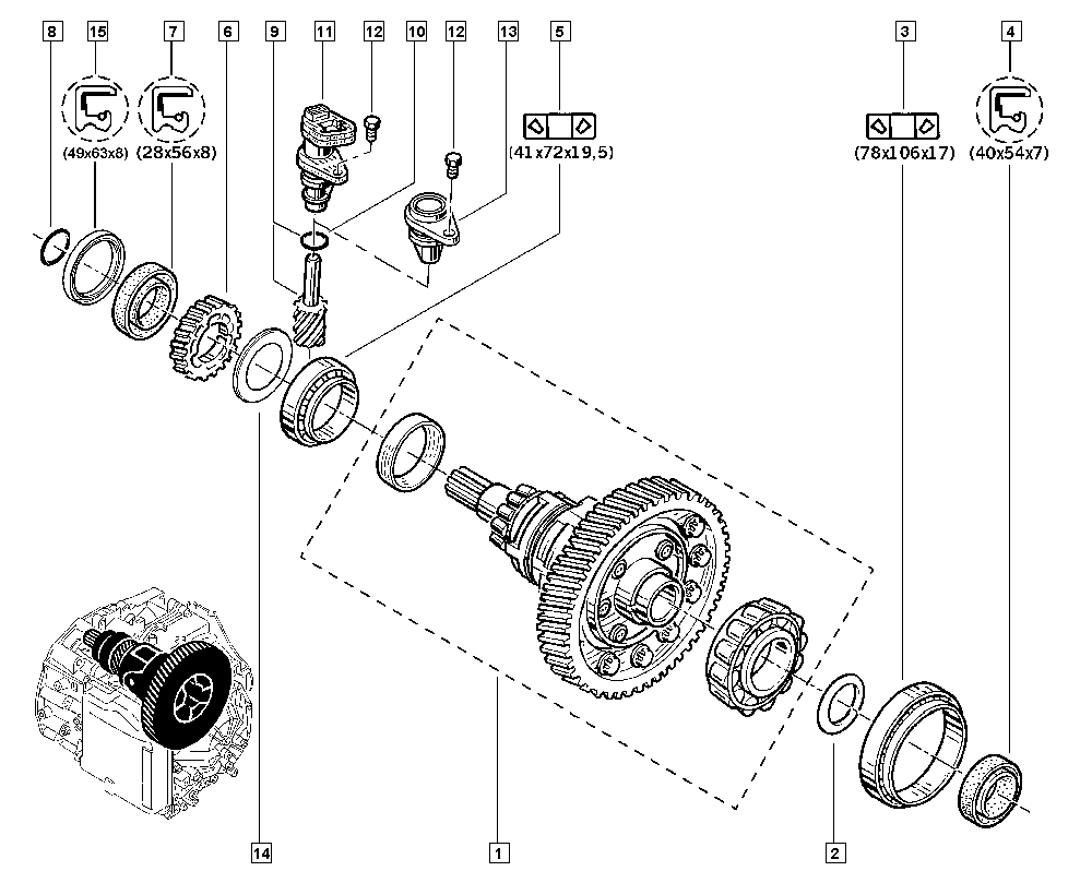 RENAULT TRUCKS 96 35 057 280 - Devējs, Ātrums / Rotācijas frekvence ps1.lv