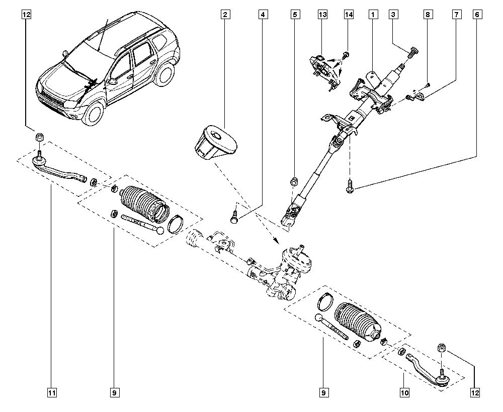 NISSAN 82011-08350 - Aksiālais šarnīrs, Stūres šķērsstiepnis ps1.lv