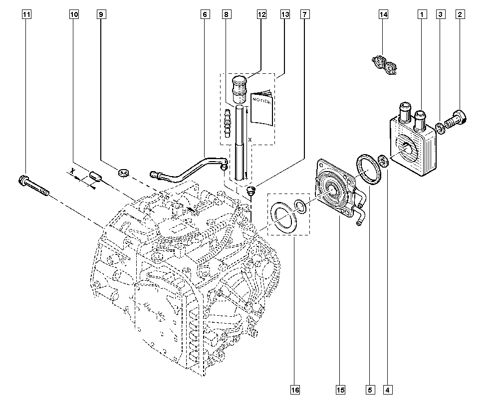 NISSAN 7703 062 062 - Blīvgredzens, Eļļas noliešanas korķis ps1.lv