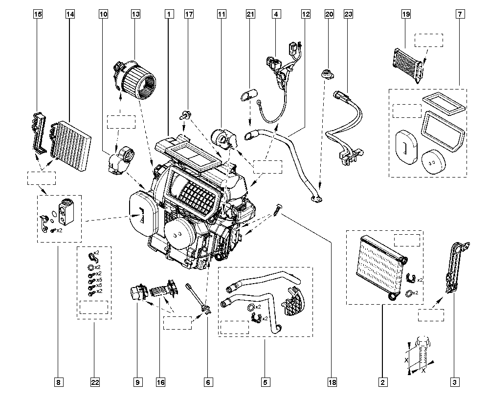 Opel 27210-0975R - Salona ventilators ps1.lv