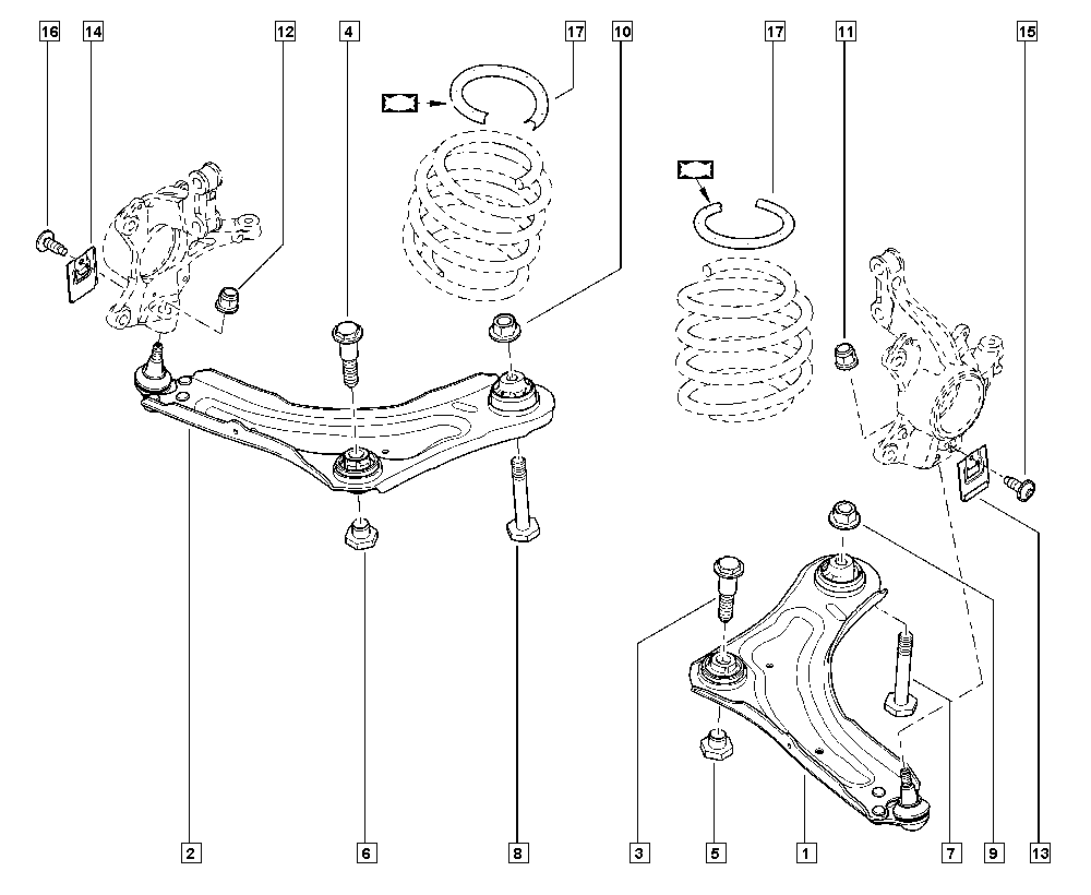 PAL 5450 086 82R - ARM COMPL-TRANSV L ps1.lv