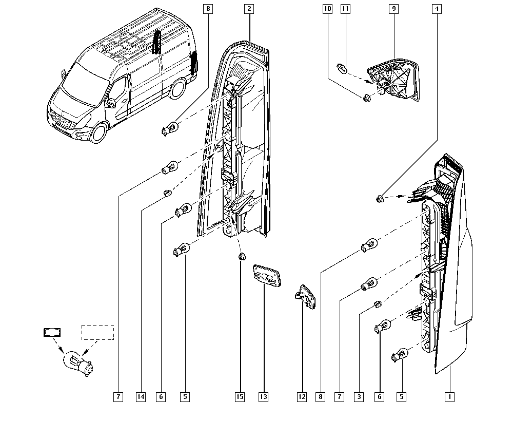 RENAULT 265900021R - Papildus bremžu signāla lukturis ps1.lv