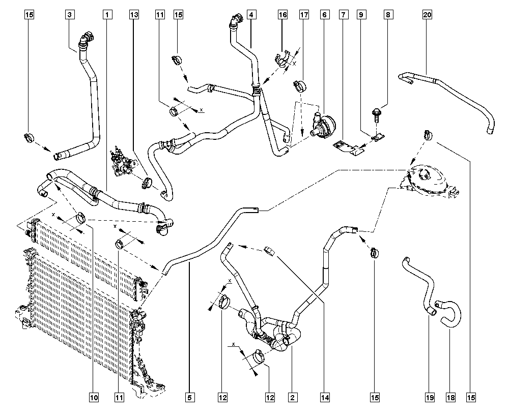 PEUGEOT 8200285950 - ELECTRIC PUMP ps1.lv