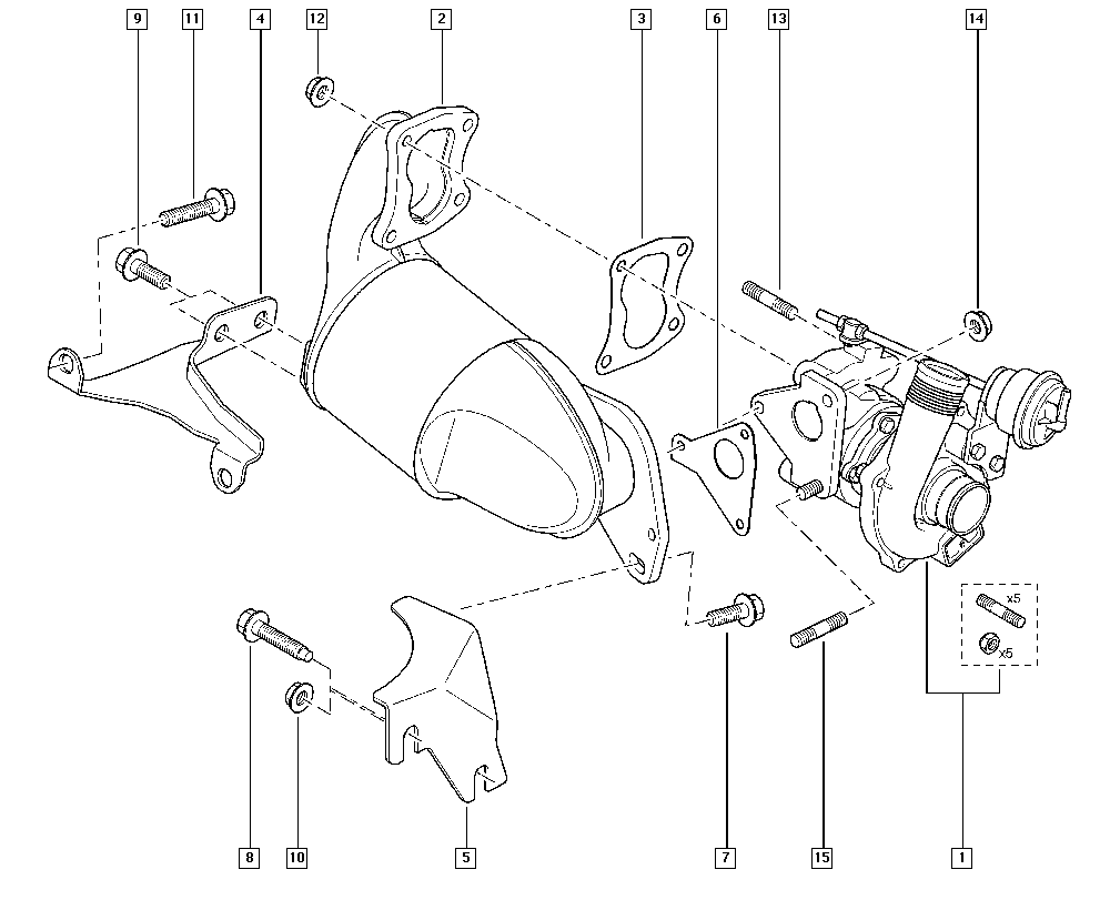 RENAULT 7711368562 - Kompresors, Turbopūte ps1.lv