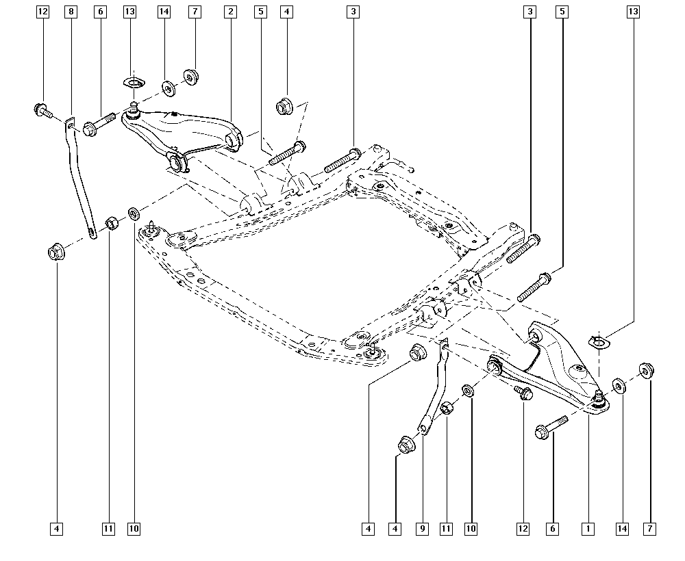 NISSAN 545004269R - Neatkarīgās balstiekārtas svira, Riteņa piekare ps1.lv