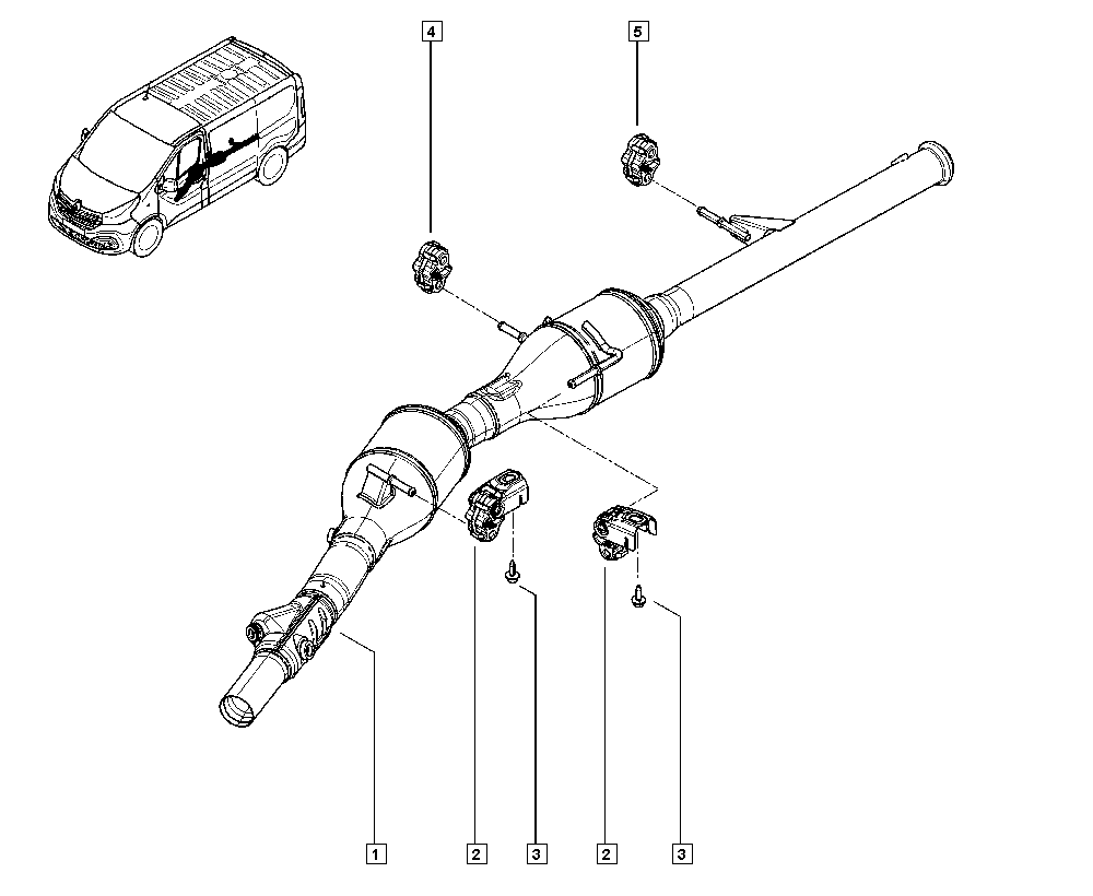 DACIA 20.65.110.84R - Bukse, Stabilizators ps1.lv