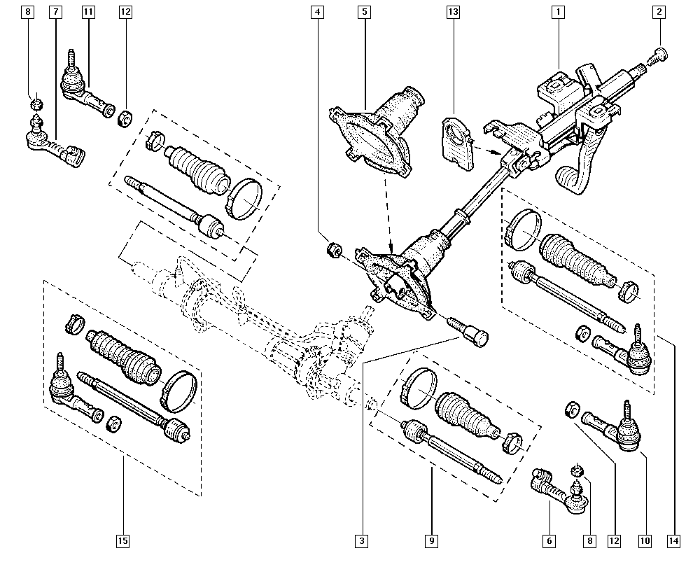 Barreiros 77 01 047 813 - Stūres šķērsstiepņa uzgalis ps1.lv