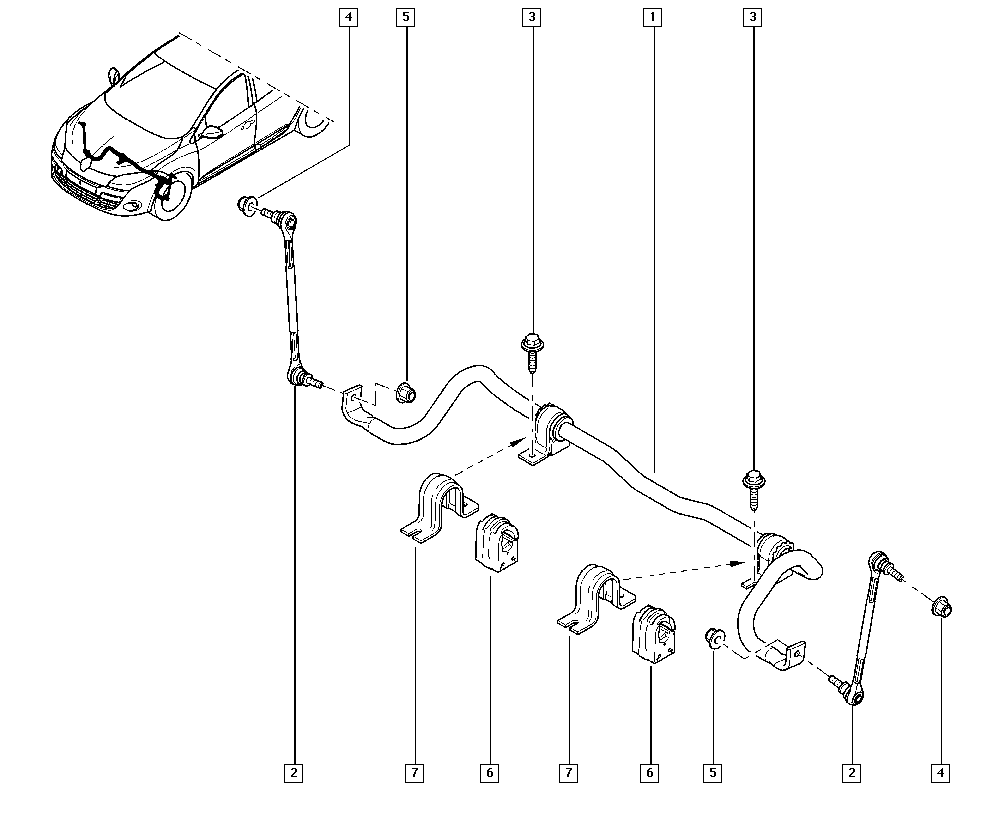 NISSAN 54618-0002R - ROD-ANTIROLL BAR ps1.lv