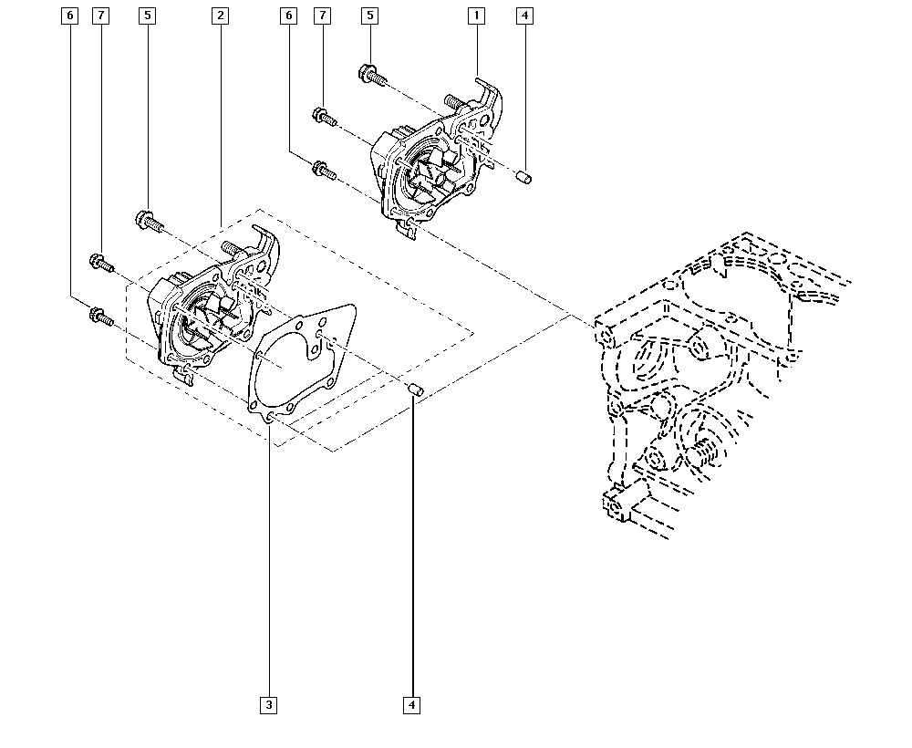 NISSAN 7701 478 018 - Ūdenssūknis ps1.lv