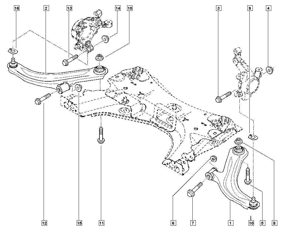 RENAULT TRUCKS 8200744091 - Neatkarīgās balstiekārtas svira, Riteņa piekare ps1.lv