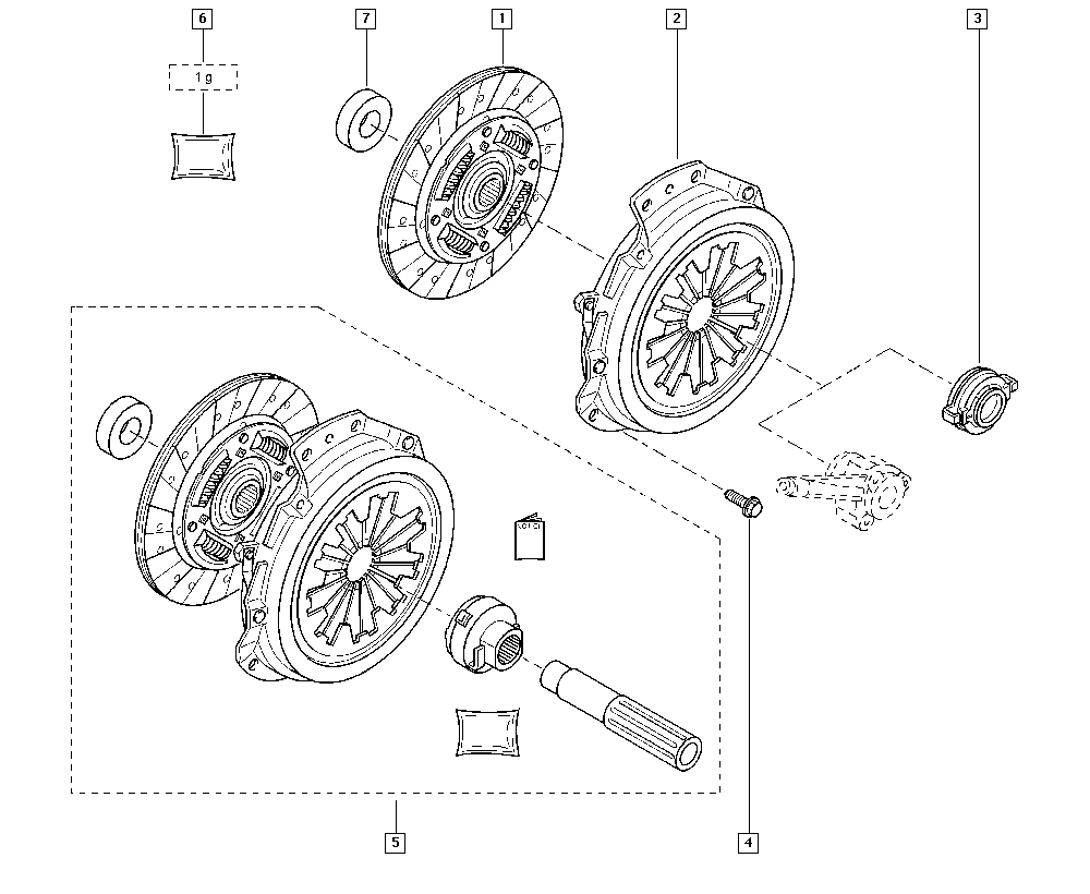 DACIA 82 00 507 366 - Sajūga disks ps1.lv