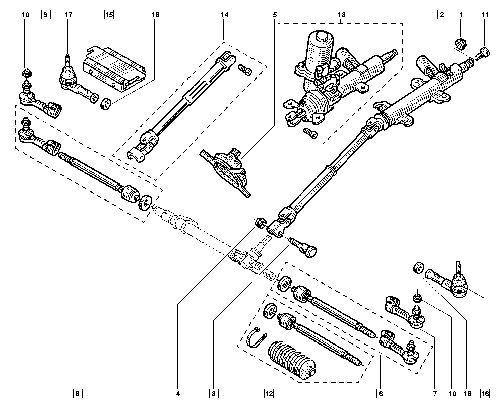 RENAULT TRUCKS 6000022731 - Stūres šķērsstiepņa uzgalis ps1.lv