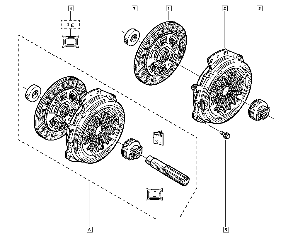 OLTCIT 7700 859 234 - Sajūga piespiedējdisks ps1.lv