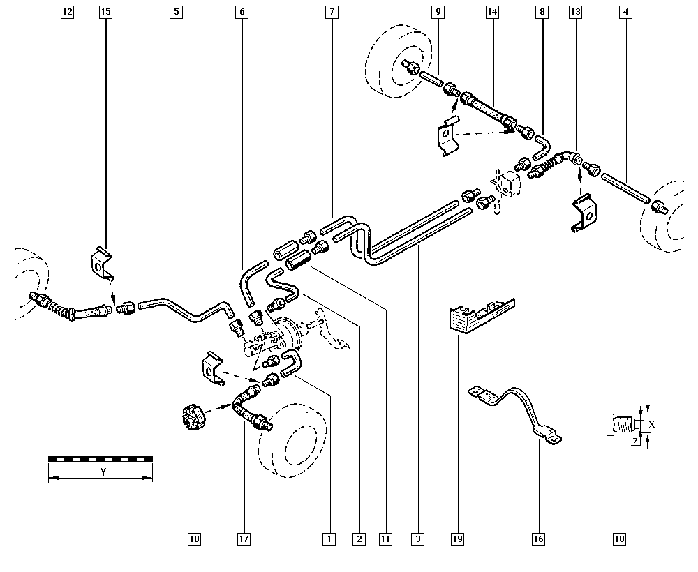 RENAULT TRUCKS 7700314792 - Bremžu šļūtene ps1.lv